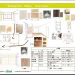 手描きパースインテリアデザイ